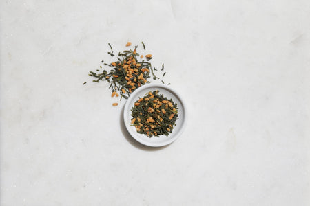 【自然栽培】喜八郎玄米茶リーフ 50g 無農薬・無肥料 - 悠三堂 / Yusando Online Store
