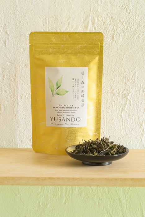 【自然栽培 】自然萎凋白茶　リーフ10g